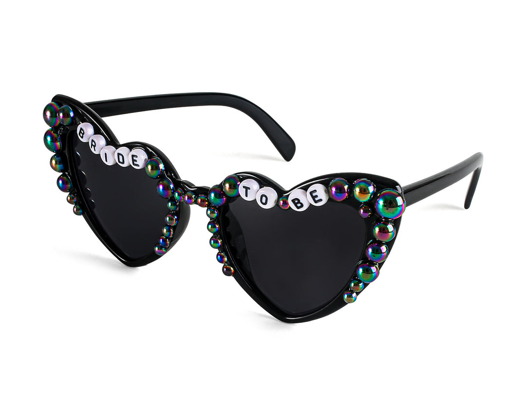 Women Heart-Shaped Sunglasses Bowlift