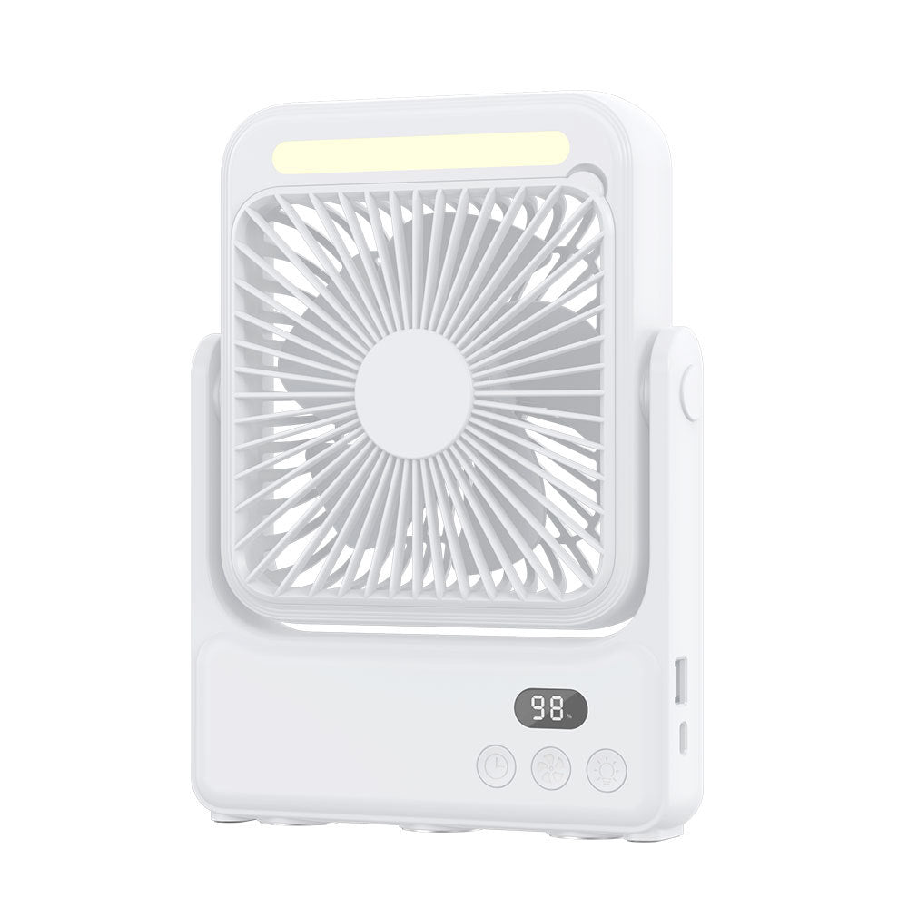 Unisex Portable Rechargeable Multi-Function Fan Bowlift