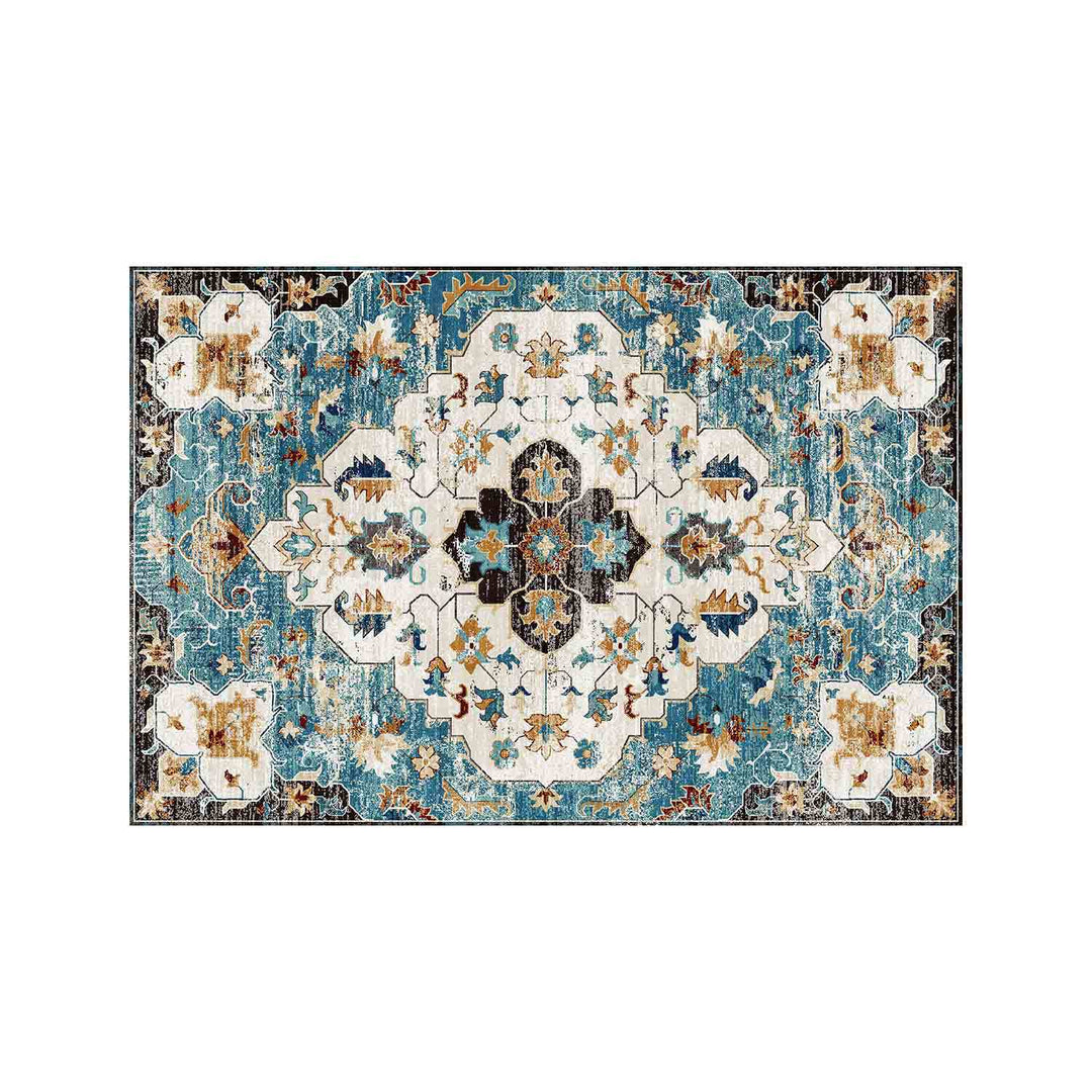 Floral Print Bath Mat Bowlift