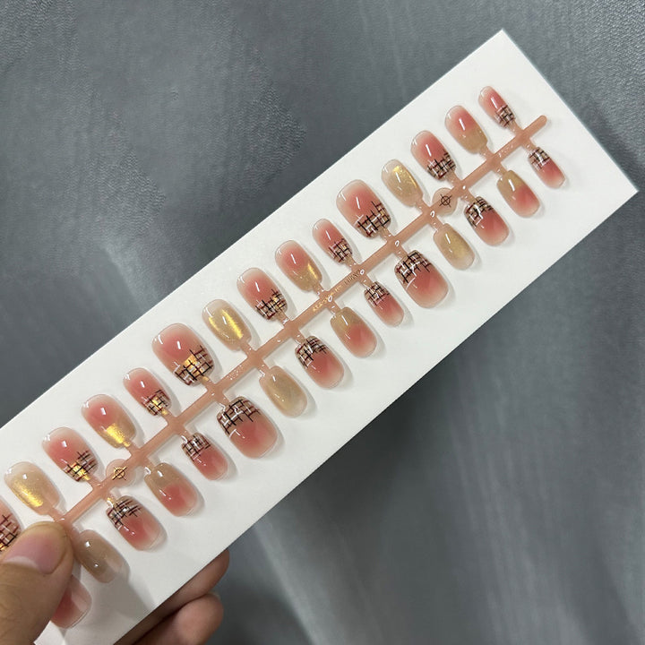 Artistic Ombre Press-On Nail Tips Set Bowlift