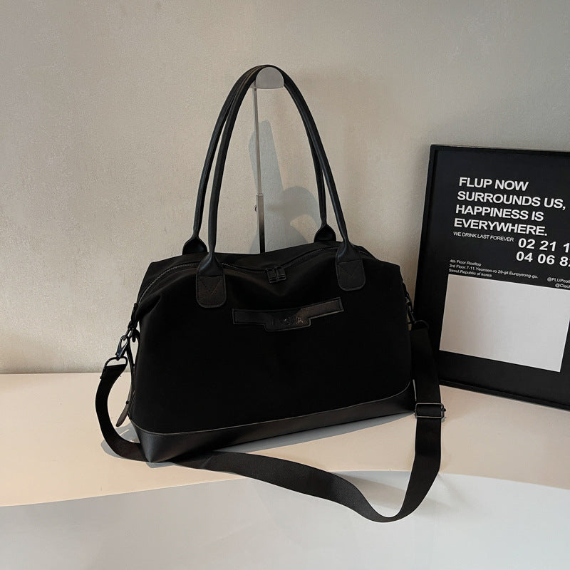 Stylish Leather Duffle Bag