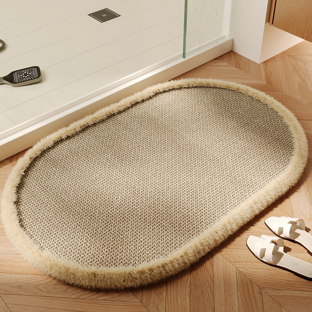 Soft Textured Bathroom Mat Bowlift