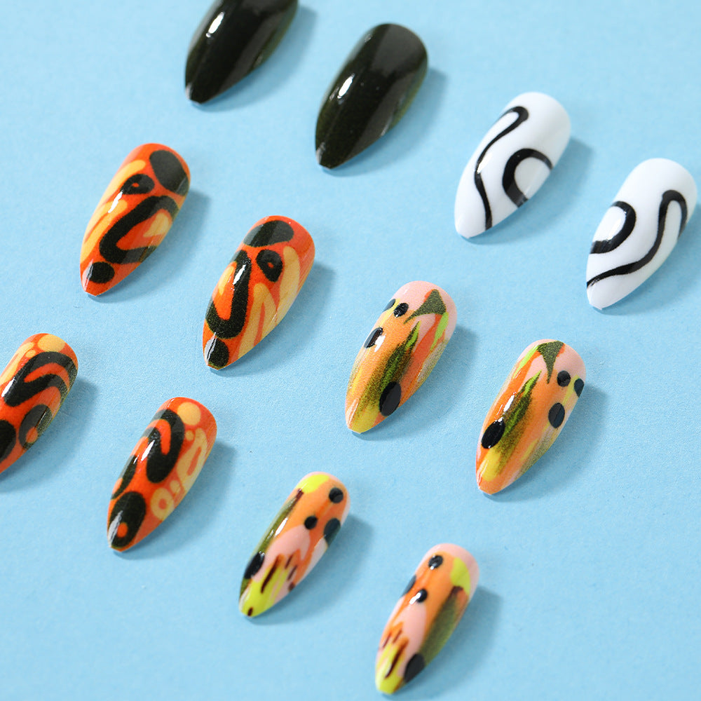 Kreative Nail Art Artificial Nails Set Bowlift