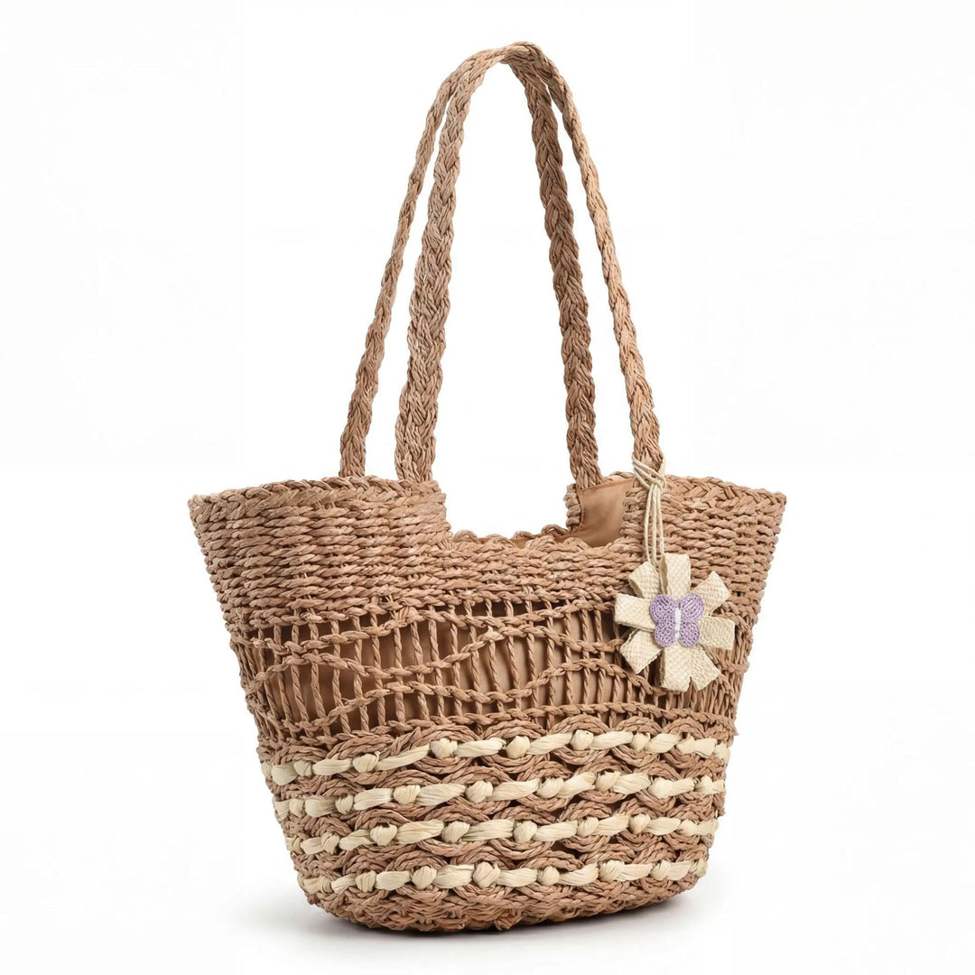 Handwoven Beach Tote Bowlift