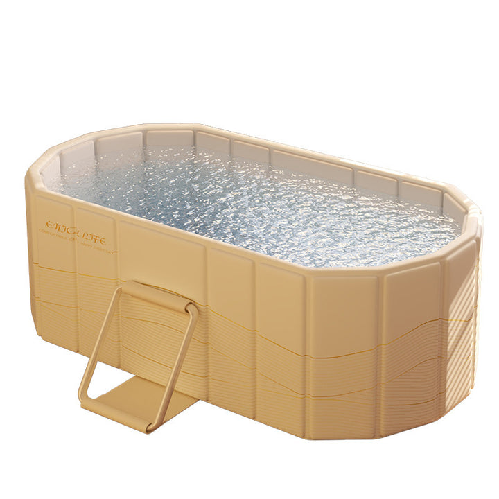 Women's Inflatable Children's Pool with Colorful Flower Pattern Bowlift