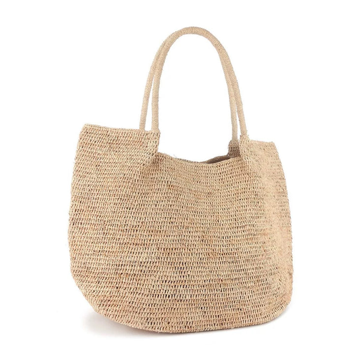Handwoven raffia tote bag Bowlift