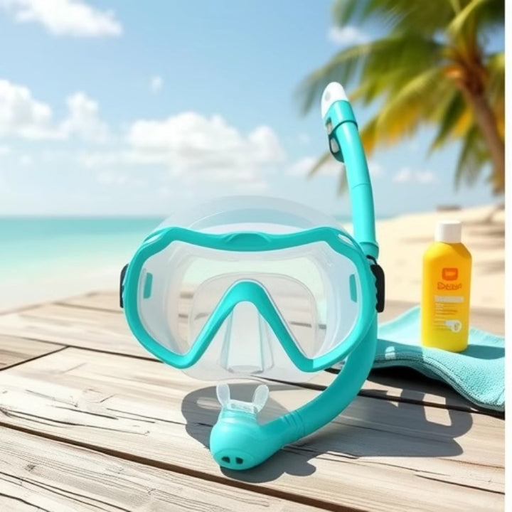 Diving mask with Fit technology and ergonomic snorkel Bowlift