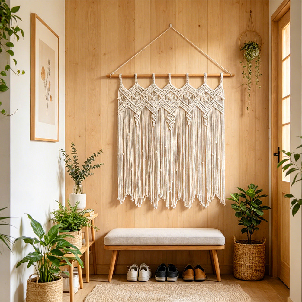 Macrame Decor Curtain