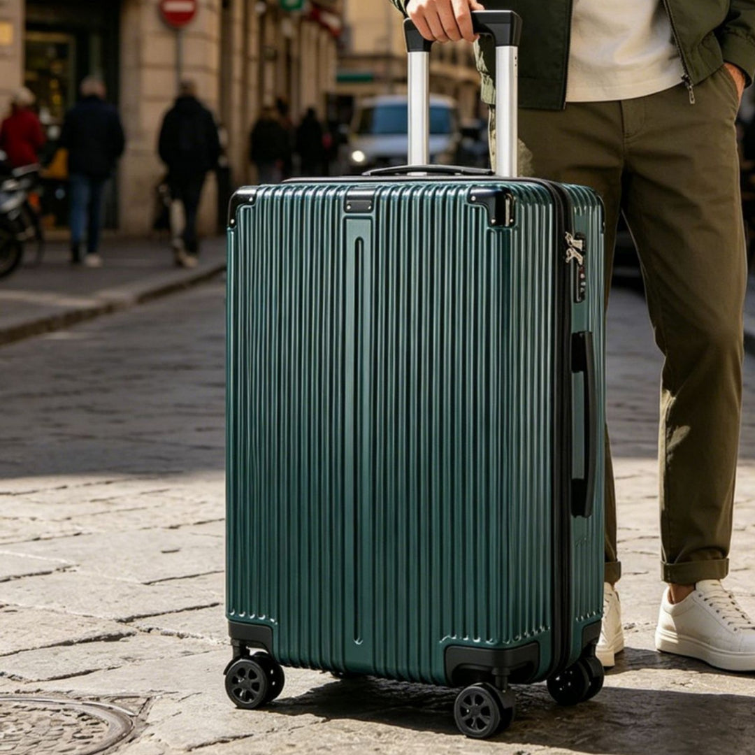Women's Premium Hard Shell Trolley Suitcase Bowlift