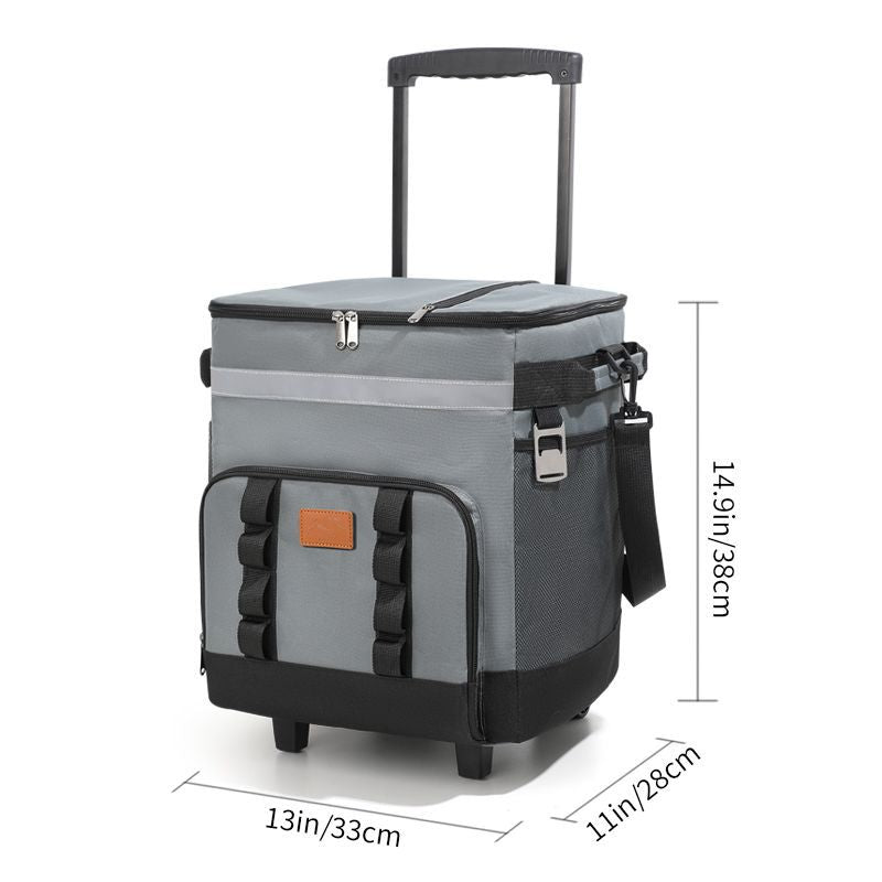 Women's travel cooler bag with telescopic handle Bowlift