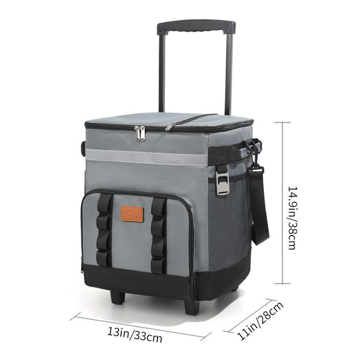 Women's travel cooler bag with telescopic handle Bowlift