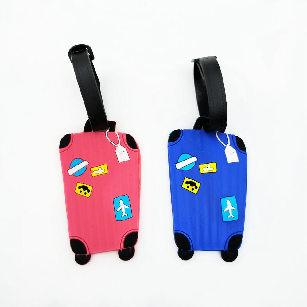 Travel-Themed Luggage Identifier Bowlift