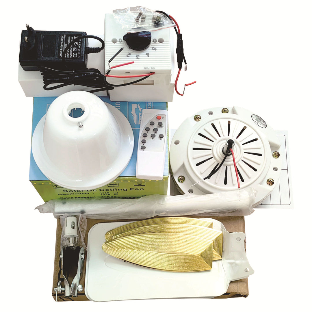 Ladies ceiling fan with LED lighting Bowlift