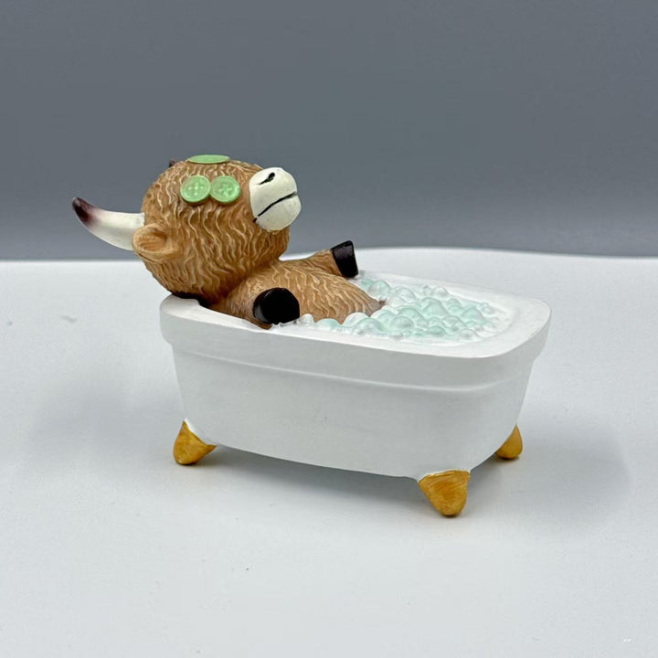 Duck figure in stylish relaxation bath Bowlift