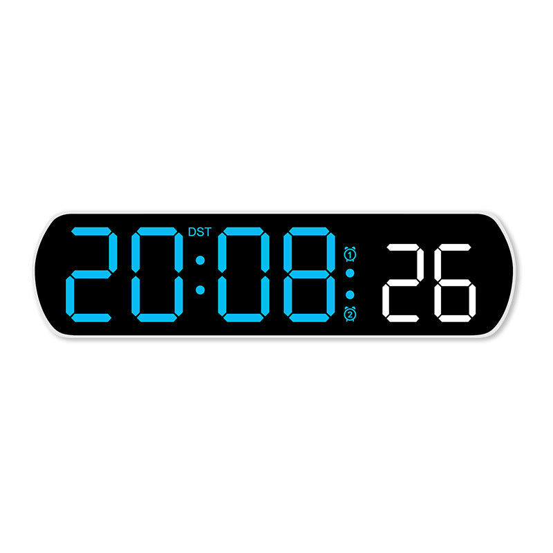Digital LED Alarm Clock in Modern Design Bowlift