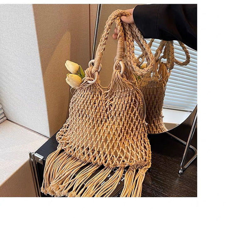 Handmade Macrame Bag Bowlift