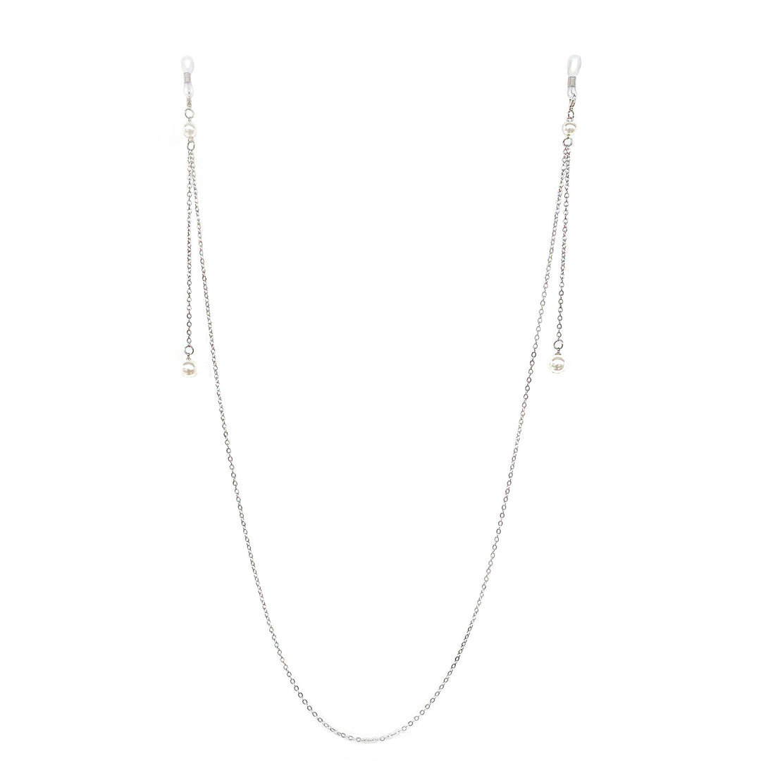 Elegant Pearl Accent Eyewear Chain Bowlift
