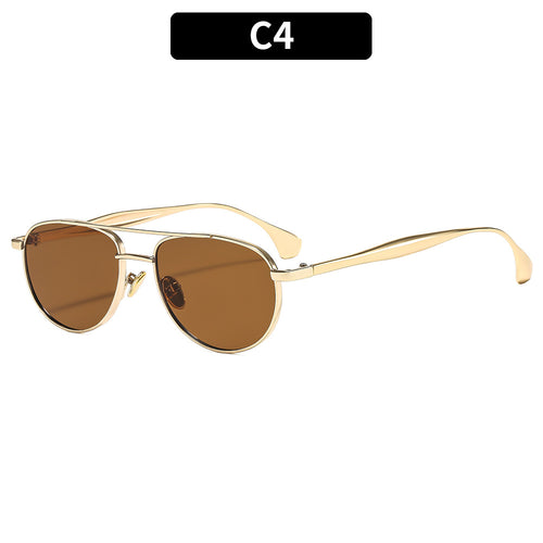 Vintage-Inspired Pilot Sunglasses