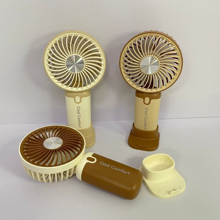 Unisex Portable Mini Handheld Fan with USB Charging Function Bowlift