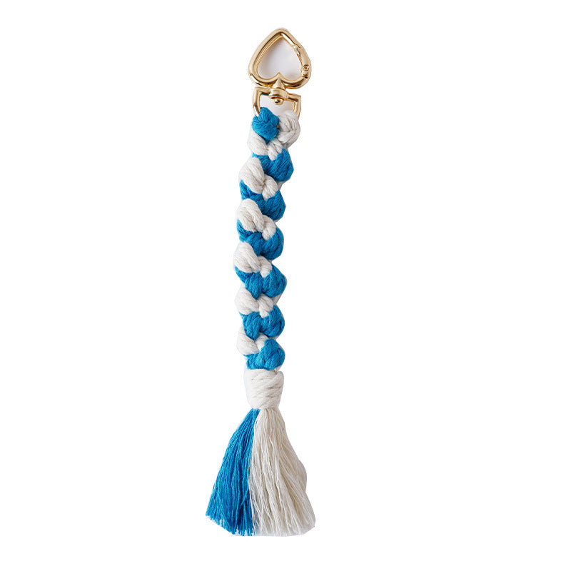 Decorative Macramé Keychain Holder Bowlift