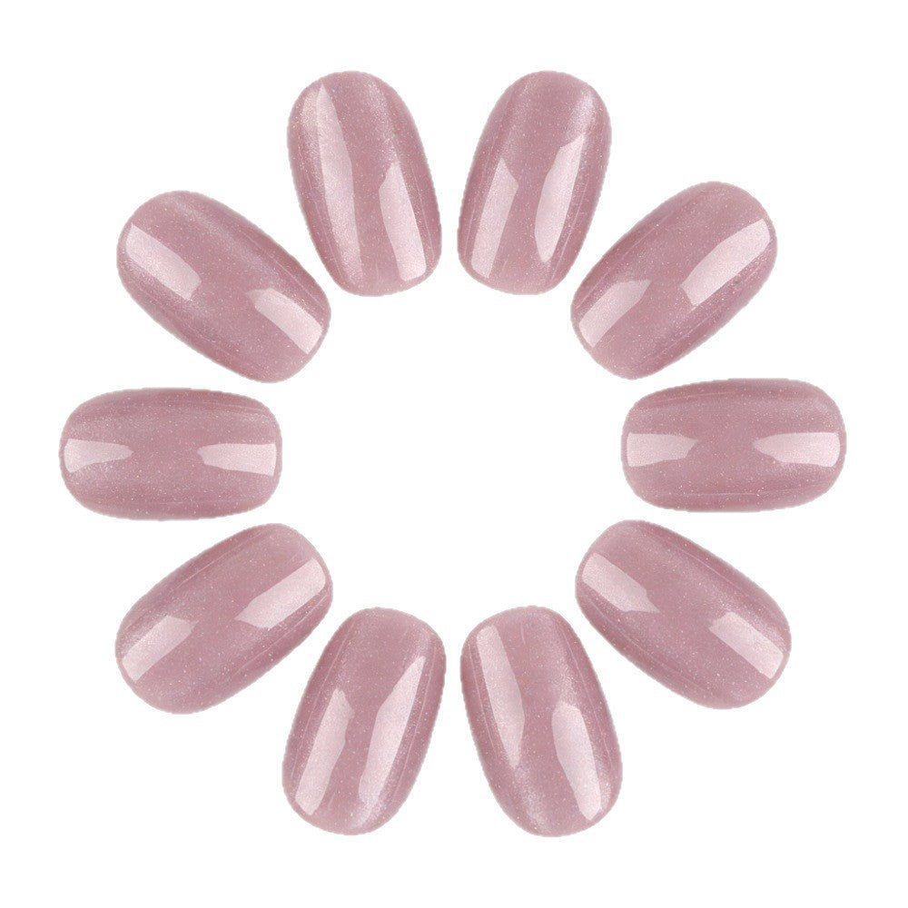 Decorative Heart Design Press-On Nails Bowlift