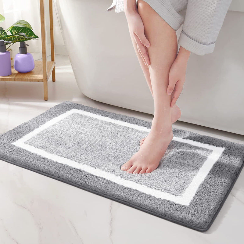 Plush Anti-Slip Bath Mat Bowlift