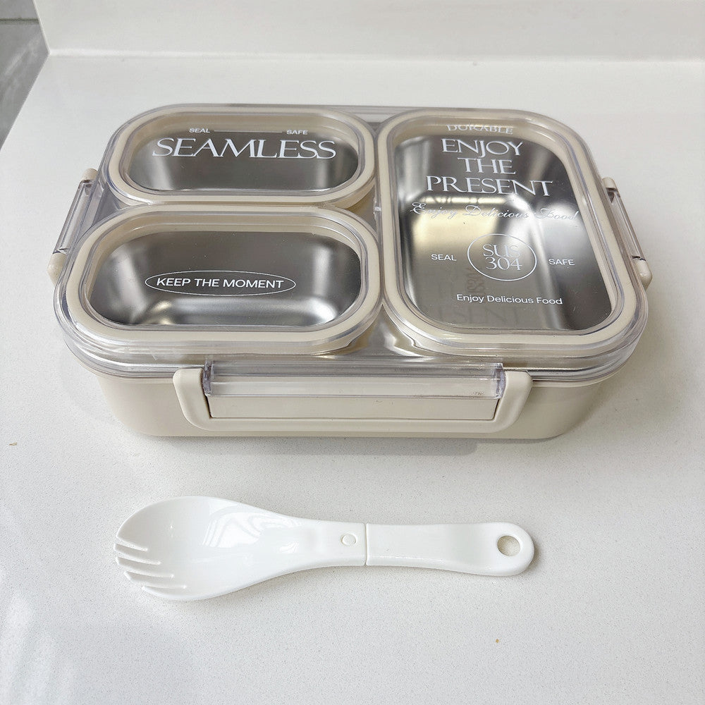 Premium Stainless Steel Multi-Compartment Food Storage Container