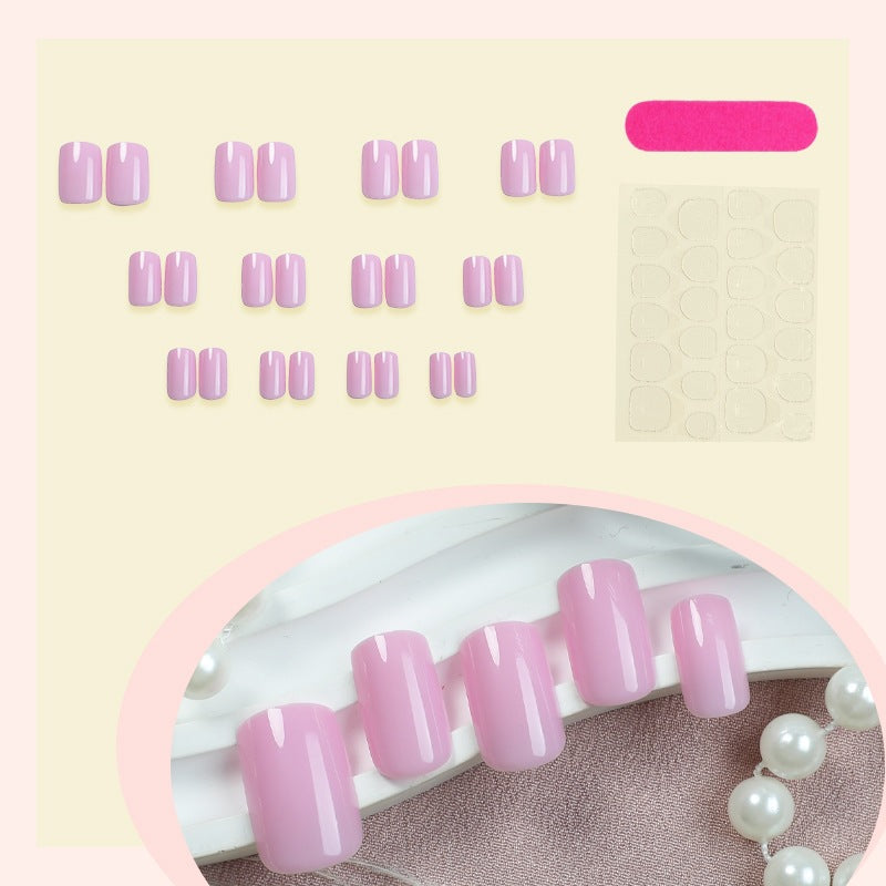 Artificial nail set with luxurious, pre-made nails Bowlift