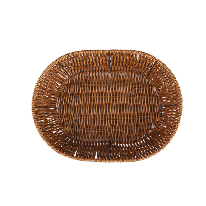 Natural Woven Serving Tray Bowlift