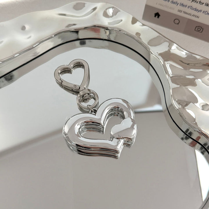 Heart-Designed Keychain Bowlift