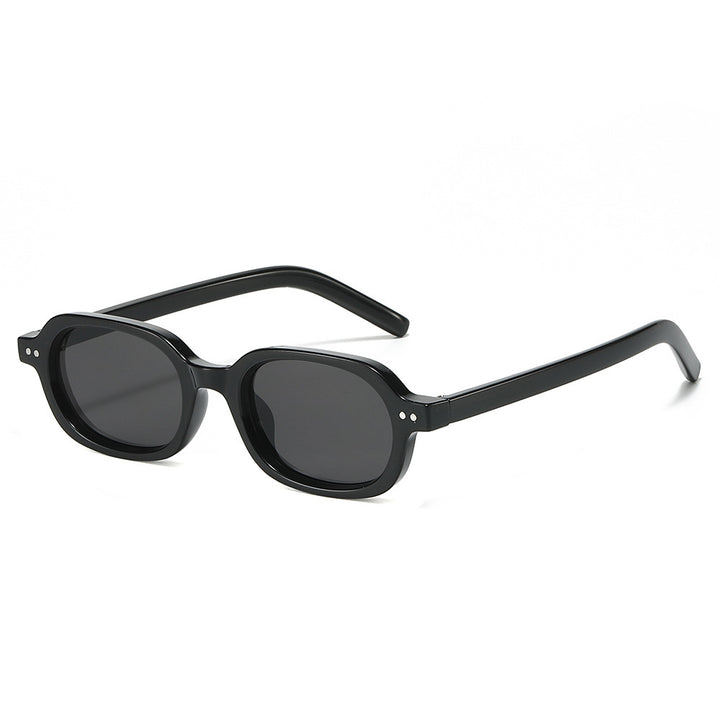 Stylish Vintage-Inspired Oval Sunglasses Bowlift