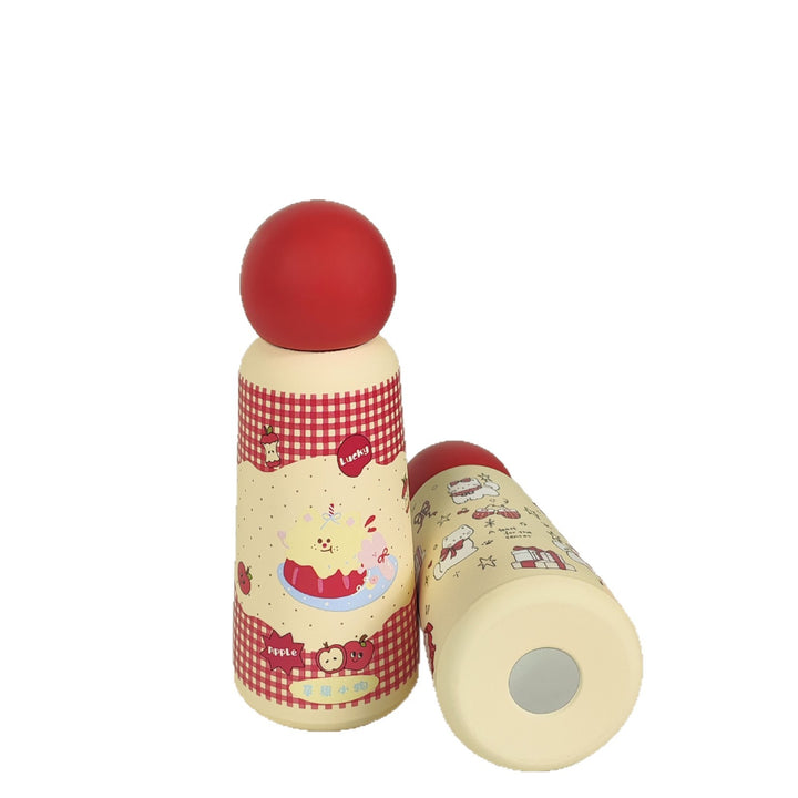 Women's Insulated Water Bottle with Fruity Design Bowlift
