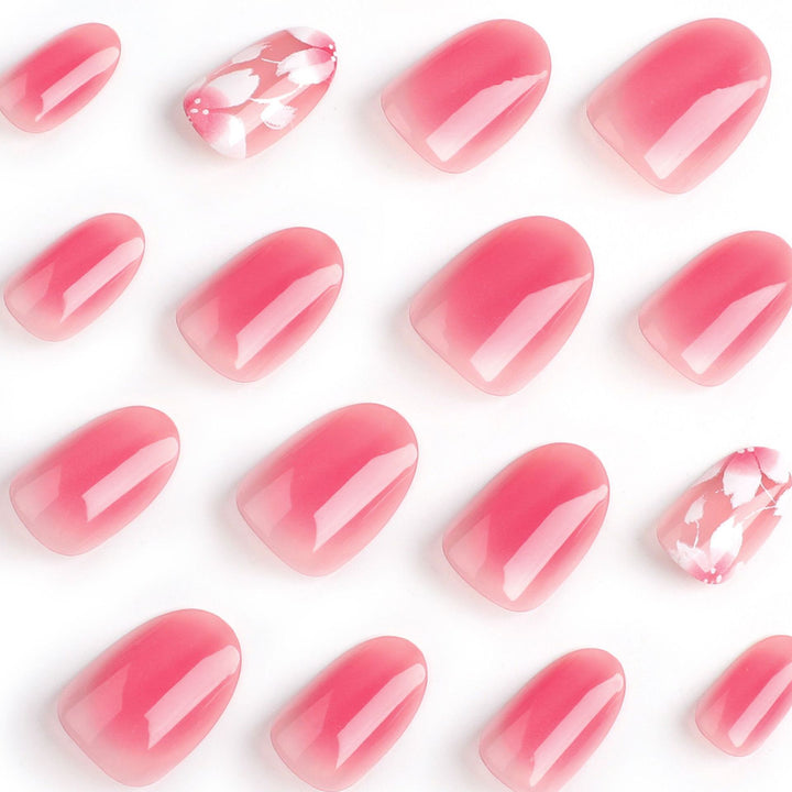 Artful Premium Nail Art with Floral Accents Bowlift