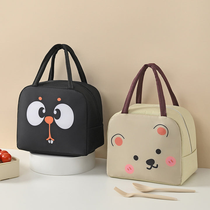 Cute Animal-Themed Insulated Lunch Bag Bowlift