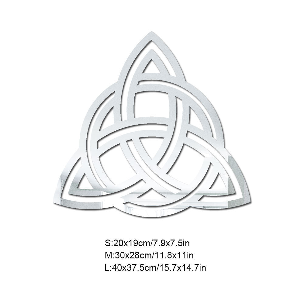 Laser-Cut Triquetra Celtic Wall Plaque Bowlift