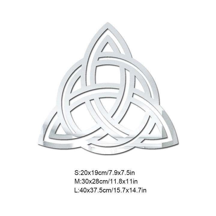 Laser-Cut Triquetra Celtic Wall Plaque Bowlift