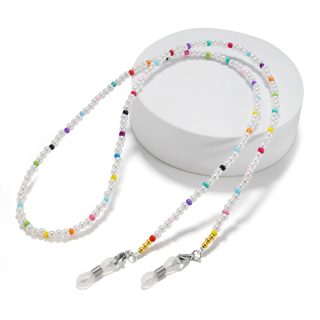 Colorful Beaded Eyewear Chain Bowlift