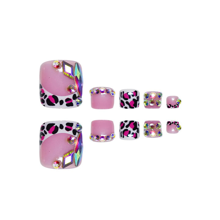 Fashionable Press-On Nail Set Bowlift