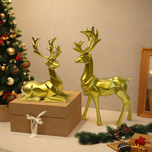 Elegant stag sculpture Bowlift