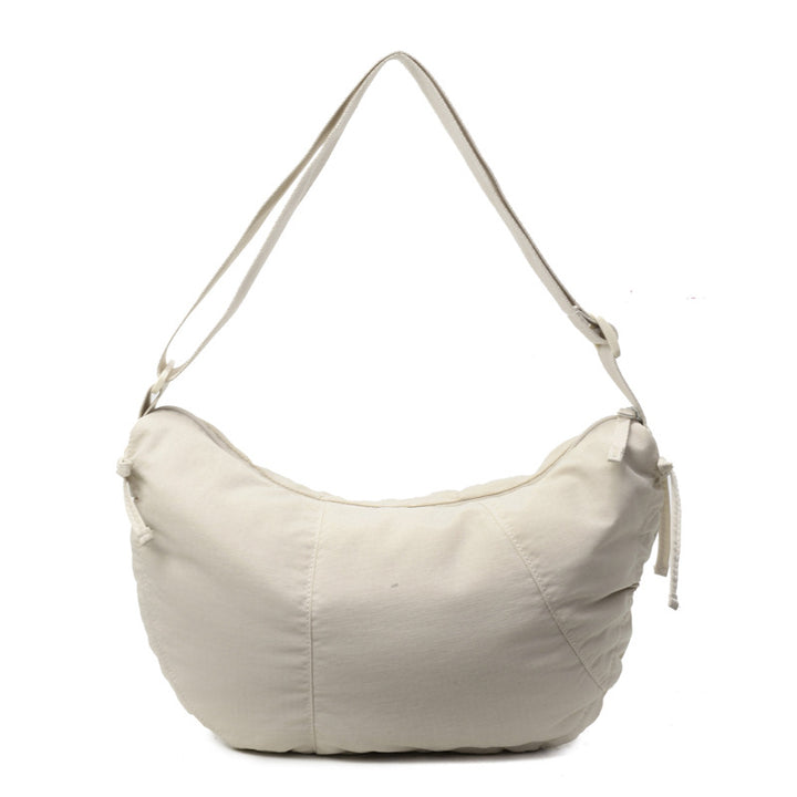 Casual Soft Fabric Hobo Bag Bowlift