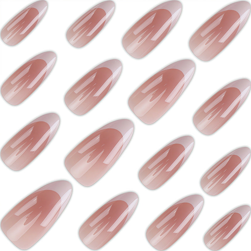 Elegant French Tip Press-On Nails Bowlift 1789388962