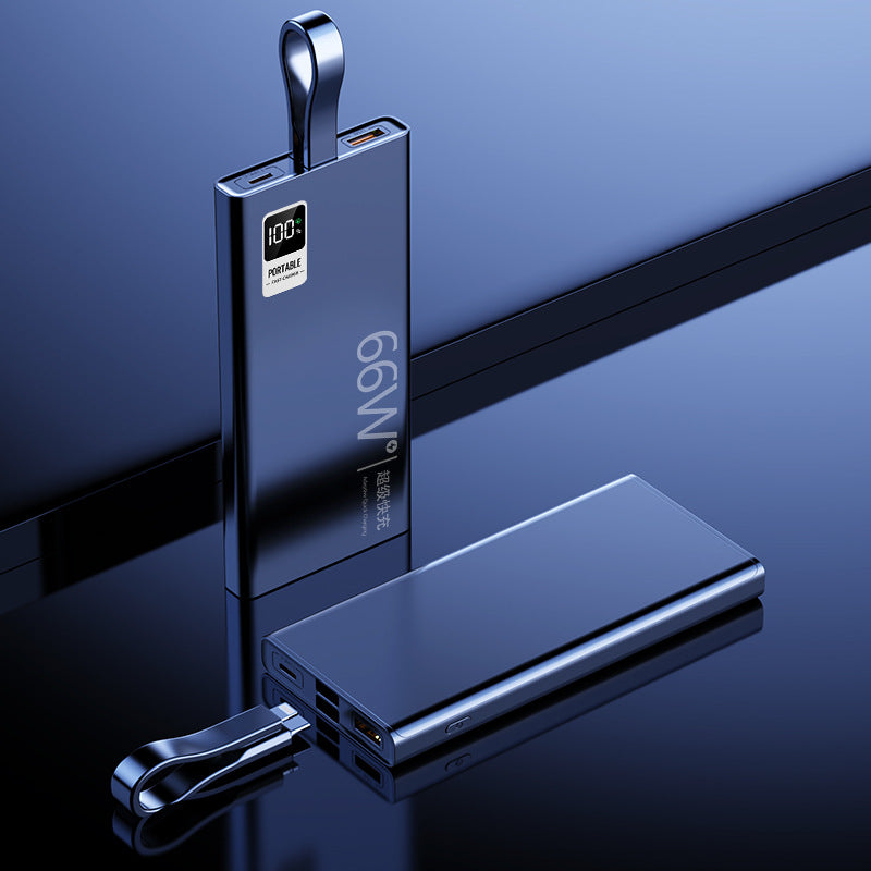 High-performance USB-C power bank with digital charging display Bowlift