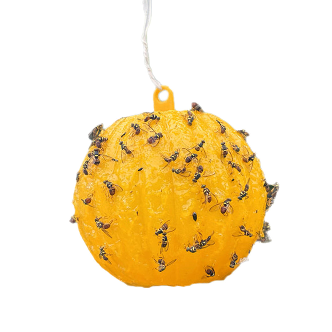 Hanging adhesive wasp trap sphere for outdoor garden pest control Bowlift