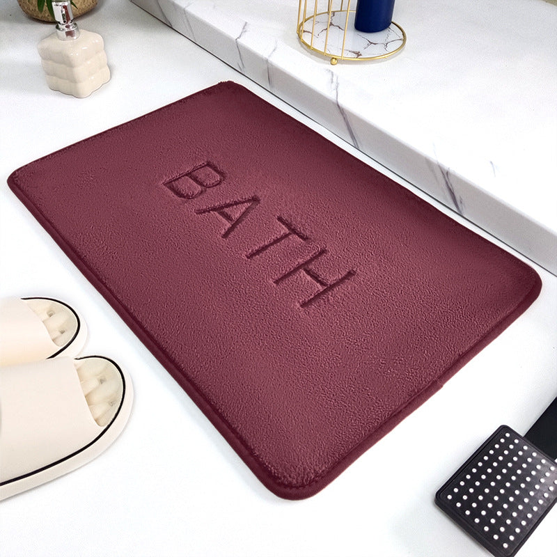 Luxurious Plush Comfort Bath Mat Bowlift