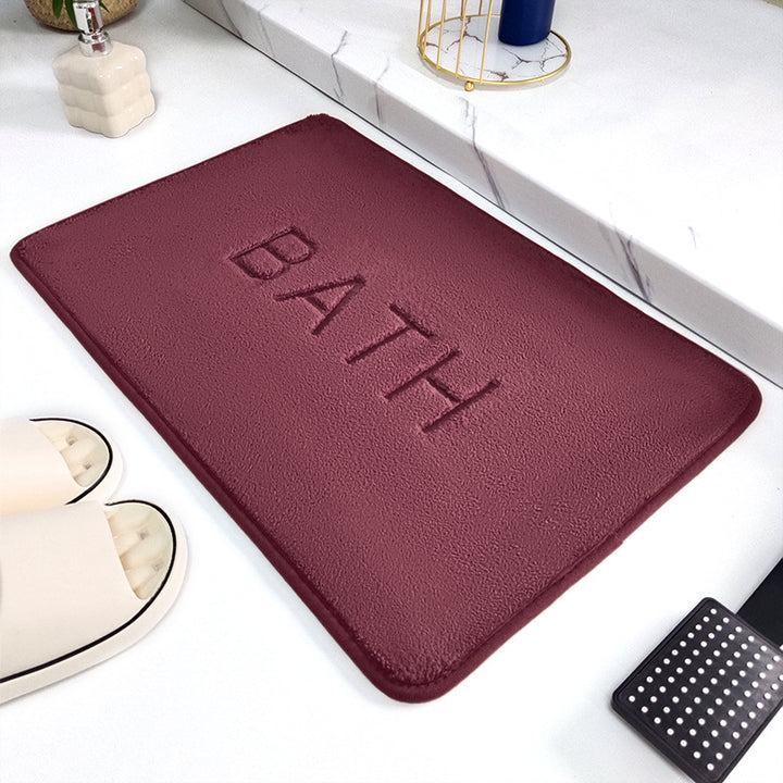 Luxurious Plush Comfort Bath Mat Bowlift