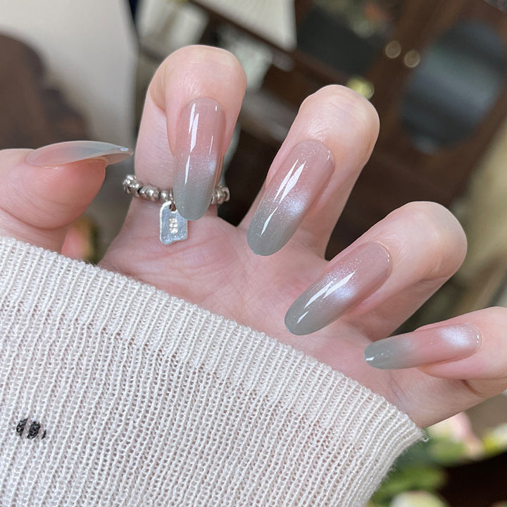 Ombre Long Stiletto Press-On Nails Bowlift