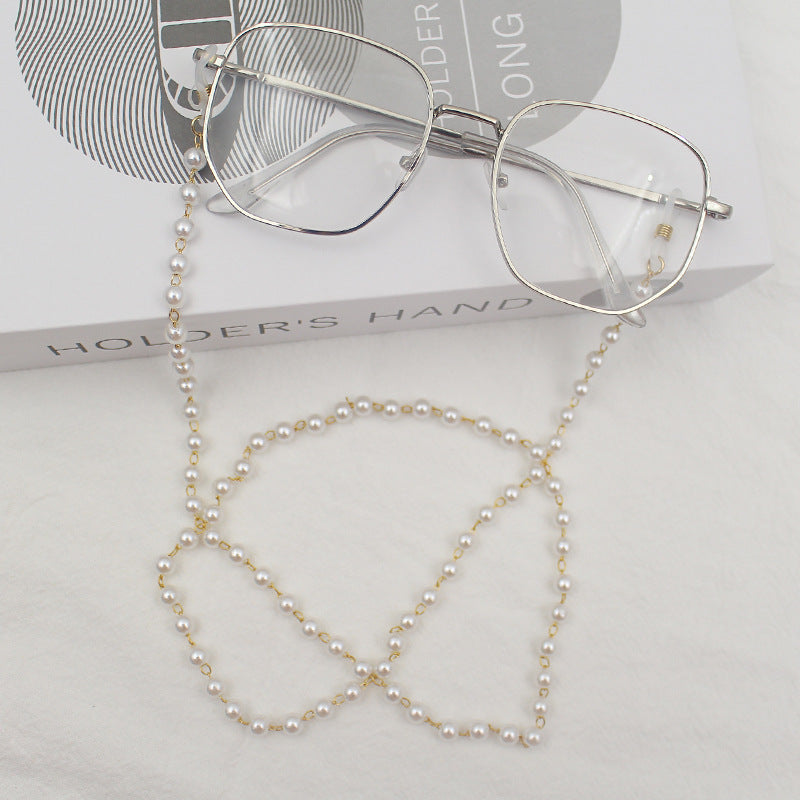 Star-Embellished Eyewear Chain Bowlift