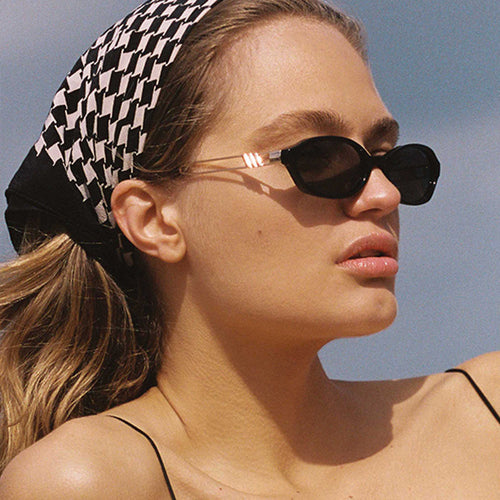 Women's fashionable sunglasses in elegant tortoiseshell pattern Bowlift