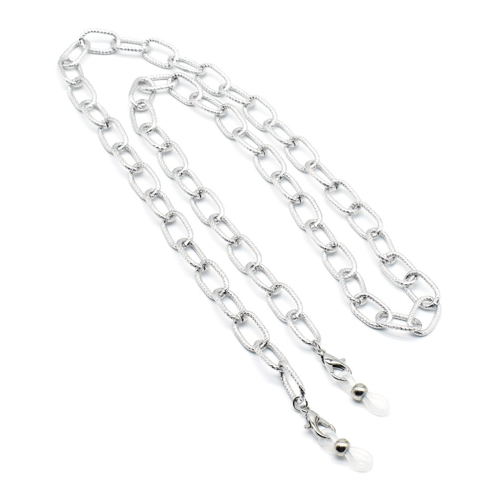 Stylish Metal Chain Eyewear Holder Bowlift