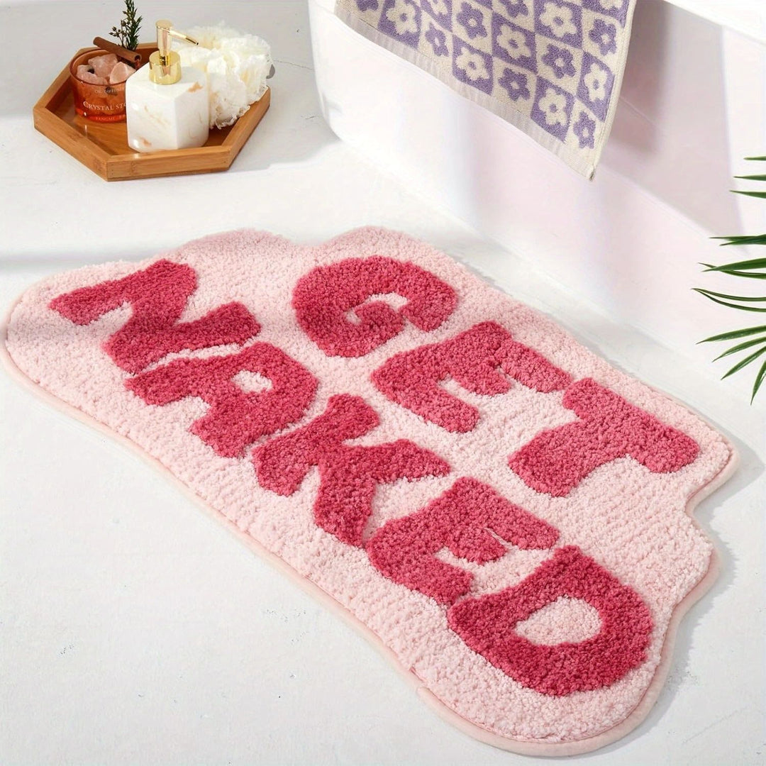 Fun Message Bath Mat